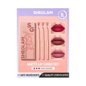 Sheglam So Lippy Lip Liner Set - Rose Garden (3 pcs)