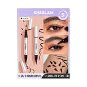 Sheglam Wing It Waterproof Liner Duo - Black (1 ml + 1 ml)