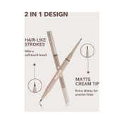 Sheglam Brows On Demand 2-In-1 Brow Pencil - Chocolate (0.4 g)