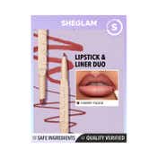 Sheglam Glam 101 Lipstick & Liner Duo - Cherry Fudge (1.05 g)