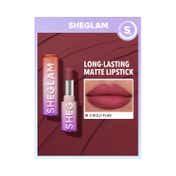Sheglam Dynamatte Boom Long-Lasting Matte Lipstick - A Bold Plan (2.7 g)
