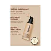Sheglam Complexion Pro Long Lasting Breathable Matte Foundation - Wheat (30 ml)
