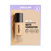 Sheglam Complexion Pro Long Lasting Breathable Matte Foundation - Sand (30 ml)