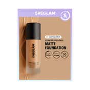 Sheglam Complexion Pro Long Lasting Breathable Matte Foundation - Cappuccino (30 ml)