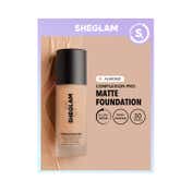 Sheglam Complexion Pro Long Lasting Breathable Matte Foundation - Almond (30 ml)