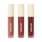 Sheglam Matte Allure Mini Liquid Lipstick Set - Private Tour (3 pcs)