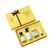 Brillare Saffron Swirl Bath and Body Care Gift Box (4 pcs)