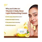 Mamaearth Vitamin C Daily Glow Light Moisturizing Cream (200 g)
