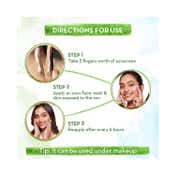 Mamaearth Rice Water Dewy Sunscreen with Rice Water & Niacinamide & Tan Protection SPF 50 PA++++ (80g)