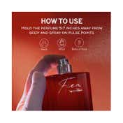 mCaffeine Fien Slow Kiss Perfume for Men Aromatic Fresh EDP (100 ml)