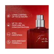 mCaffeine Fien Slow Kiss Perfume for Men Aromatic Fresh EDP (100 ml)