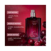 mCaffeine Fien Cherry Wine Perfume for Women Citrus-Sweet EDP (100 ml)