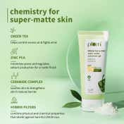 Plum Green Tea & Zinc Super-Matte Sunscreen Gel (50 g) For oily, combination skin Pack of 2 Combo
