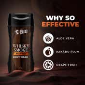 Beardo Whisky Smoke Bourbon Bodywash Bourbon Scented Refreshing & Masculine (200 ml)