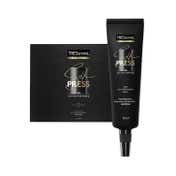 Tresemme Silk Press Pre-Wash Treatment Ampoules 4's & Finisher Serum (38 ml) Combo