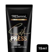 Tresemme Silk Press Pre-Wash Treatment Ampoules 4's & Finisher Serum (38 ml) Combo