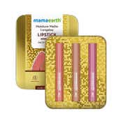 Mamaearth Moisture Matte Long Stay Lipstick Gift Set - Nude Perfection (3 pcs)