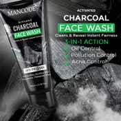 Mancode Activated Charcoal Face Wash for Men (100 ml)