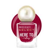 Swiss Beauty Select Here To Stay Nail Enamel - Edible Red (12 ml)