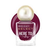 Swiss Beauty Select Here To Stay Nail Enamel - Ruby Wine (12 ml)
