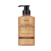 Kundal Eau Thermale Spa Scrub Body Wash Leather Iris (500 ml)