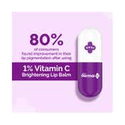 The Derma Co 1% Vitamin C Brightening Lip Balm - Clear (4.5 g)