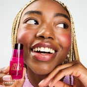 Makeup Revolution Jelly Blush Stick Lip And Cheek Stain - Cherry Red (5.5 g)