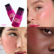 Makeup Revolution Jelly Blush Stick Lip And Cheek Stain - Cherry Red (5.5 g)