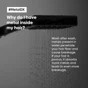 L'OREAL PROFESSIONNEL Metal DX Anti-Porosity Filler Pre-Shampoo Treatment for Less Breakage (250 ml)