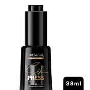 Tresemme Silk Press Pre-Wash Treatment Ampoules 4's & Finisher Serum (38 ml) Combo