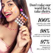 Gush Beauty Dart It Hydrocolloid Pimple Patches for Healing Acne, Zits and Blemishes - Super Star (5 Colors)