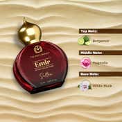 The Man Company 100% Alcohol-Free Attar Perfume For Men Sultan Emir Collection (12 ml)