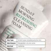 Axis-Y Sunday Morning Refreshing Cleansing Foam (120 ml)