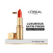 L'Oreal Paris Color Riche Satin Lipstick - 377 Perfect Red (4.3 g)