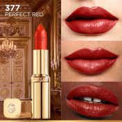 L'Oreal Paris Color Riche Satin Lipstick - 377 Perfect Red (4.3 g)