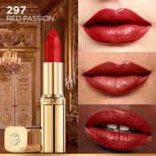 L'Oreal Paris Color Riche Satin Lipstick - 297 Red Passion (4.3 g)