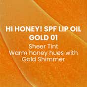 Typsy Beauty Hi Honey SPF 25 Lip Oil (7 ml)
