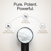 Wellbeing Nutrition 100% Pure Micronised Creatine Powder Monohydrate-Unflavoured 30 Servings (100 g)