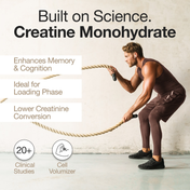 Wellbeing Nutrition 100% Pure Micronised Creatine Powder Monohydrate-Unflavoured 30 Servings (100 g)