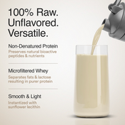 Wellbeing Nutrition Whey Protein Isolate 31g Protein 4B CFU Probiotics Unflavored (1 kg)