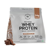 Wellbeing Nutrition Whey Protein Isolate & Concentrate 24g Protein Probiotics Swiss Chocolate (1 kg)