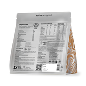 Wellbeing Nutrition Whey Protein Isolate and Concentrate 24g Protein Probiotics Cappuccino (1 kg)