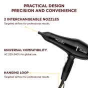 Ikonic Professional Pro 2500+ Advanced Hair Dryer