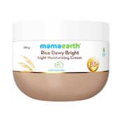 Mamaearth Rice Dewy Bright Light Moisturizing Cream (200 g)