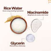 Mamaearth Rice Dewy Bright Light Moisturizing Cream (200 g)