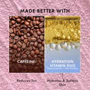 mCaffeine Brightening Raspberry Body Scrub, Tan Removal,AHAs-Lactic & Glycolic Acid,Vit C Rich (175 g)