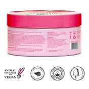 mCaffeine Brightening Raspberry Body Scrub, Tan Removal,AHAs-Lactic & Glycolic Acid,Vit C Rich (175 g)
