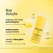 Foxtale Dewy Sunscreen SPF 70 PA++++ With Niacinamide + Provitamin B5 + Vitamin E  (15 ml)
