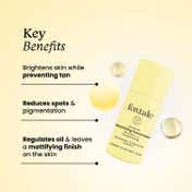 Foxtale SPF 70 Gel Cream Sunscreen for Oily Skin with  PA++++ & Niacinamide (15 ml)