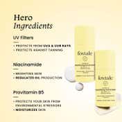 Foxtale SPF 70 Gel Cream Sunscreen for Oily Skin with  PA++++ & Niacinamide (15 ml)